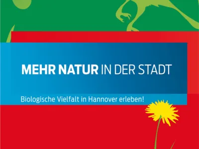 Ausschnitt aus dem Titelblatt des Flyers "Mehr Natur in der Stadt"
